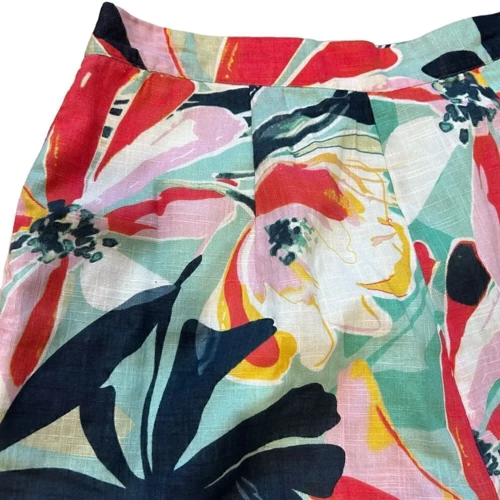 Revolve WALTER BAKER Taylor Floral Tropical Leaf Print Shorts NWOT